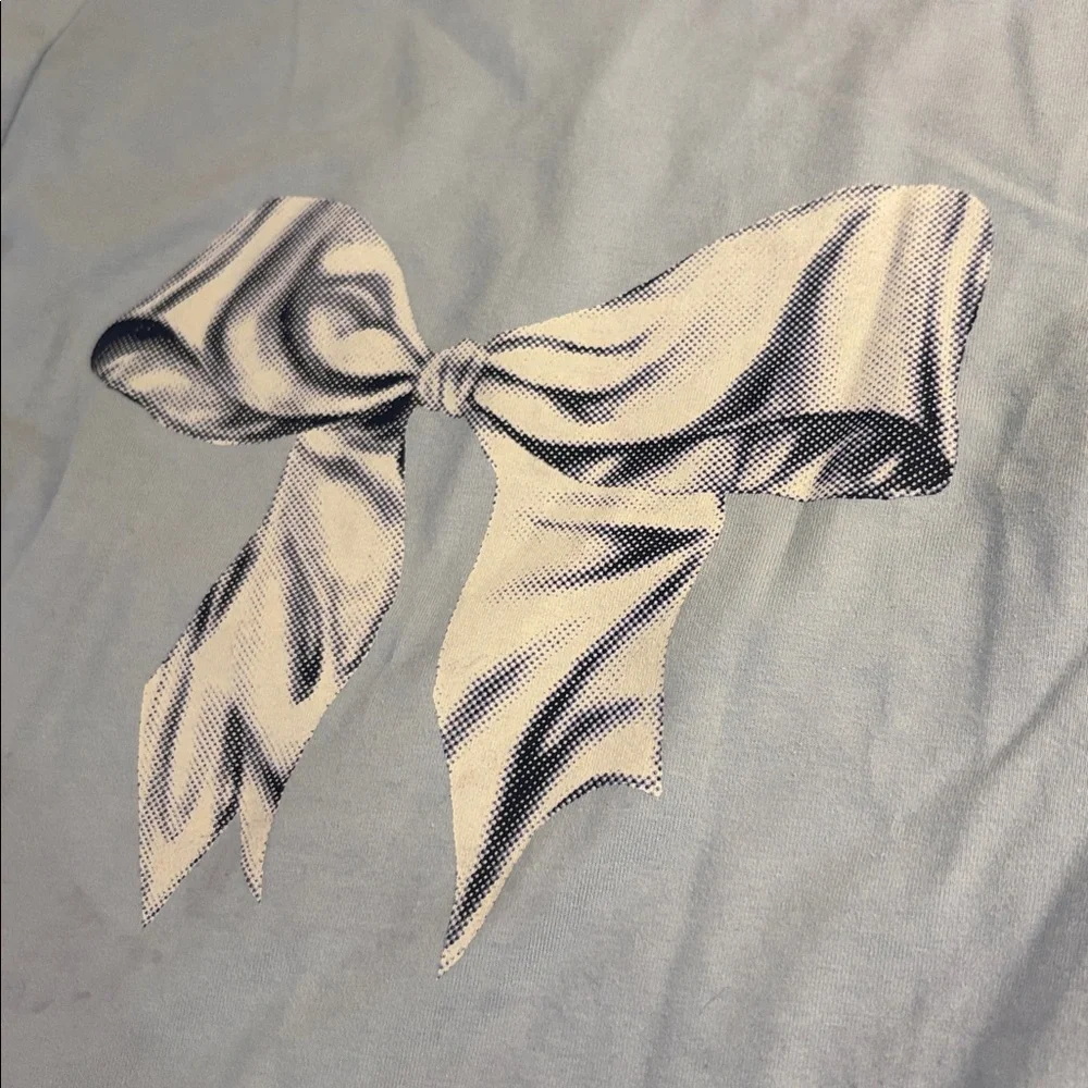 NWT [Urban Outfitters] Kimchi Blue Nadia Bow Low-Back Long-Sleeve Top Women’s XS - Picture 7 of 12